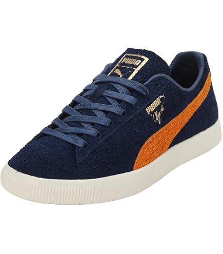 Amazon.com | PUMA Mens Clyde Blue Blue Japan Mij Sneakers Shoes